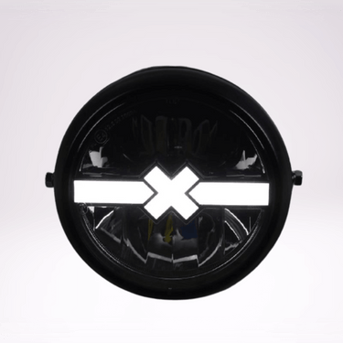 Phare Moto Café Racer à led
